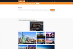 KAYAK app showing hotel search results for travel planning in Australia