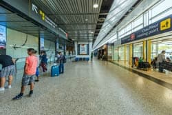 Melbourne Airport Tullamarine terminal exterior